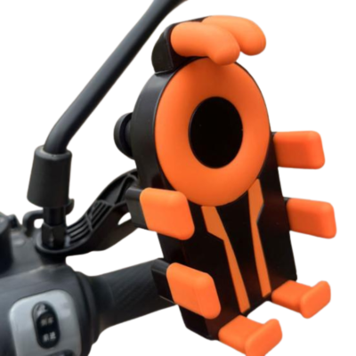 Support Téléphone Moto Anti-Vibration avec Base de Rétroviseur