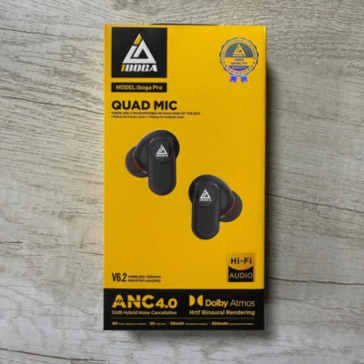 Écouteurs Sans Fil Iboga Pro – Audio Hi-Fi & ANC 4.0